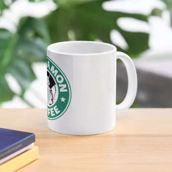 Кофейная кружка Alphamon coffee parody Coffee Mug с кавайными милыми и разными чашками