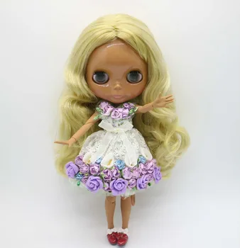 кукла Blyth с обнаженным телом, фабричная кукла, подходит для DIY black skin 20181031