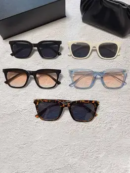 Модные женские солнцезащитные очки Sweet, элегантные однотонные градиентные линзы, трендовые очки, новинка 2023 года, женская повседневная уличная одежда