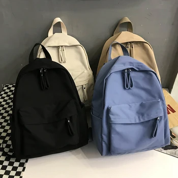 Модный рюкзак, холщовый женский рюкзак, противоугонная сумка через плечо, Новая школьная сумка для девочек-подростков, школьная сумка для девочек