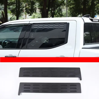 На 2022-2023 Toyota Tundra Из алюминиевого сплава Черного цвета Вентиляционная заслонка задней двери автомобиля Аксессуары для защиты экстерьера автомобиля
