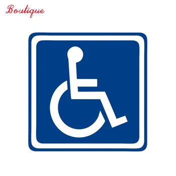 Наклейки для автомобилей на стоянке для инвалидов, принадлежности для внедорожников, полиэтиленовые наклейки на окна наружного бампера, автозапчасти