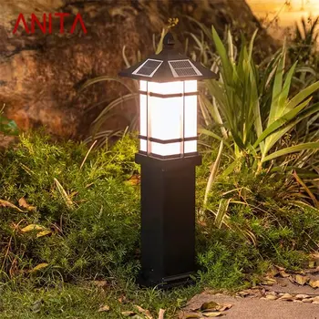 Наружная солнечная лампа для газона ANITA со светодиодной подсветкой Классический Водонепроницаемый дом для украшения сада виллы