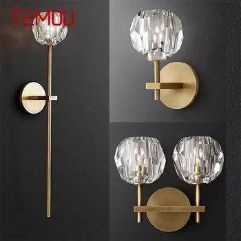 Настенные бра TEMOU Nordic, современные светильники для домашнего оформления гостиной в помещении