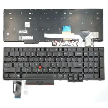 Новинка для Lenovo Thinkpad E580 E585 E590 Type 20KS 20KT 20KV 20NB 20NC Клавиатура Ноутбука US Черная Без Подсветки