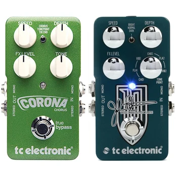 Новый периферийный стоматизатор для электрогитары TC Electronic Corona Chorus + Triple Chorus