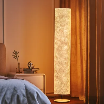 Новый торшер из мягкой ткани RGB с семицветным пультом дистанционного управления LED творческая атмосфера гостиная спальня складной