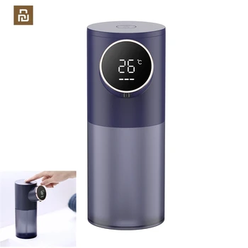 Новый умный автоматический дозатор мыла Youpin, перезаряжаемый через USB, 320 мл жидкого средства для мытья рук, пенное дезинфицирующее средство для рук с цифровым дисплеем