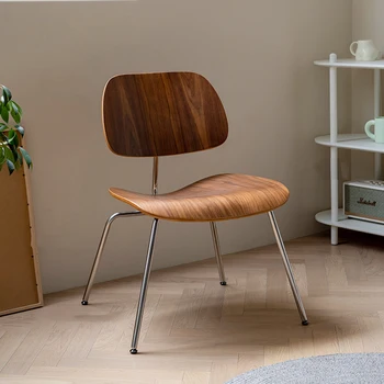 Обеденные стулья Middle Nordic для спальни, кухни, дизайнерского салона, комода, обеденных стульев Apple, роскошной домашней мебели Ins Sillas WK