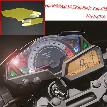 Пленка для защиты от царапин Moto Cluster, защита приборной панели, ТПУ Blu-ray для KAWASAKI 2013-2016 Z250 Ninja 250 300