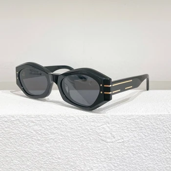 Популярная ацетатная оправа с бабочкой, Классические женские модные солнцезащитные очки с поляризацией UV 400, Роскошные Фирменные Женские очки B1U Trend