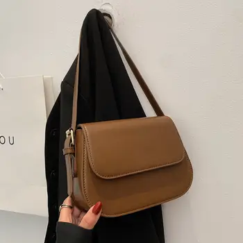 Популярная сумка, Женские сумки 2023, Новая мода, косая сумка через плечо, иностранный стиль, все, текстура сумки через плечо, Маленькая квадратная сумка