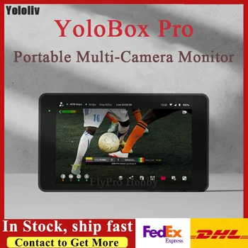 Портативный многокамерный монитор YOLOLIV YoloBox Pro - это универсальная система прямой трансляции и коммутации с несколькими камерами