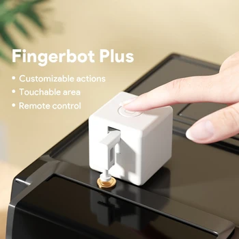 Робот-толкатель кнопок Tuya Fingerbot Plus, робот-робот для работы в умном доме с приложением Alexa Google Home Smart Life