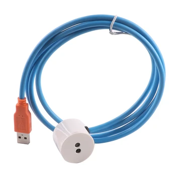 Синий кабель USB к ближнему инфракрасному диапазону для счетчика электроэнергии IEC1107 DLMS, измерителя кВтч, считывателя показаний счетчика воды