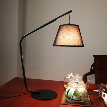 Скандинавские современные минималистичные фонари для рыбалки, Светодиодный стол, декор для гостиной, кабинета, Внутреннее освещение, Прикроватная лампа для спальни