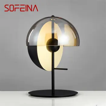Современная настольная лампа SOFEINA Для спальни Новый дизайн E27 Настольная лампа Домашнее светодиодное освещение Декоративное для фойе Гостиной Офиса Спальни