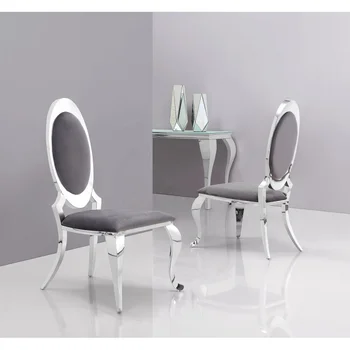 Современный стул для столовой отеля с обивкой из Китая Различных дизайнов роскошный объемный обеденный стул высокого качества
