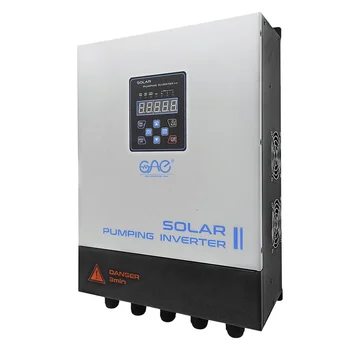 Солнечный насос постоянного тока мощностью 15 кВт 550 В, трехфазная автономная и панельная система водоснабжения для фермы