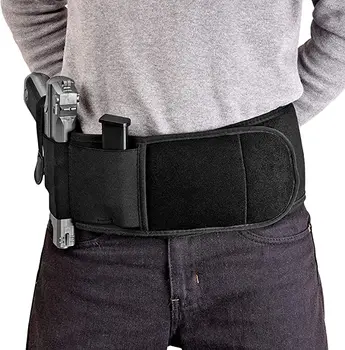 Тактическая Поясная Кобура для Пистолета Скрытого Ношения в Правой и Левой руке для Glock 17 19 20 Beretta 92 96a1 HK P30SK Taurus 738 TCP