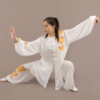 Форма Тайчи одежда для тайцзи женская форма тайцзи одежда для боевых искусств кунг-фу свободного кроя одежда для ушу FF2025