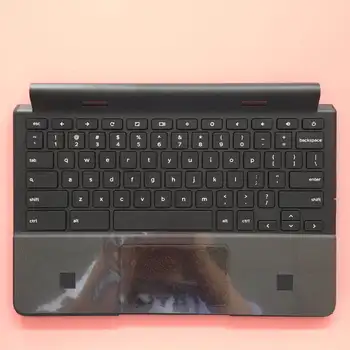 Черная подставка для рук с клавиатурой и тачпадом для Dell Chromebook 11 3120 DP/N R36YR 0R36YR
